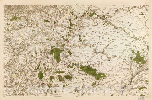 Historic 1756 Map - Carte de France - Image 29 of Copy 2