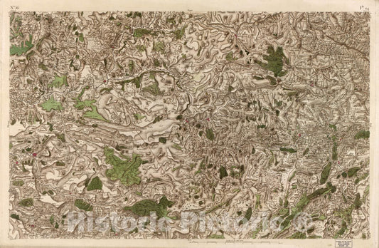 Historic 1756 Map - Carte de France - Image 58 of Copy 2