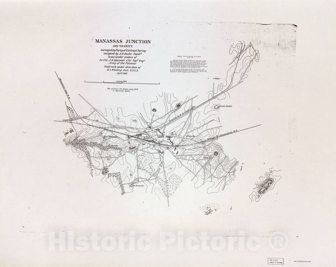 Historic 1961 Map - Selected Civil War maps : reproduced from Originals Made by The U.S. Coast Survey, 1861-65 - Charleston Harbor, 1865 - Civil War maps
