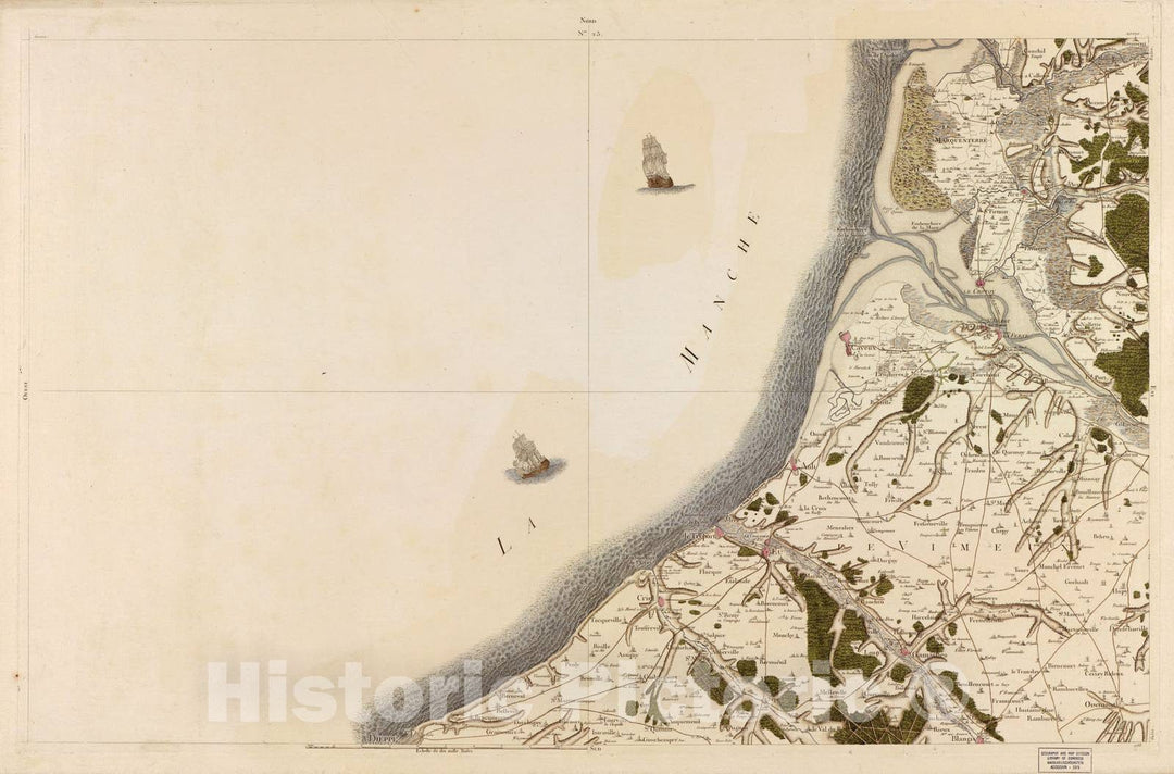 Historic 1756 Map - Carte de France - Image 24 of Copy 2