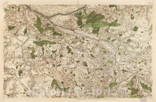 Historic 1756 Map - Carte de France - Image 69 of Copy 2