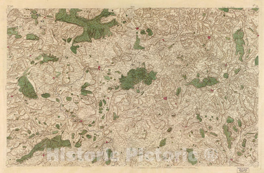 Historic 1756 Map - Carte de France - Image 66 of Copy 2