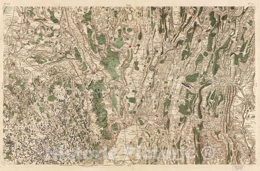 Historic 1756 Map - Carte de France - Image 122 of Copy 2