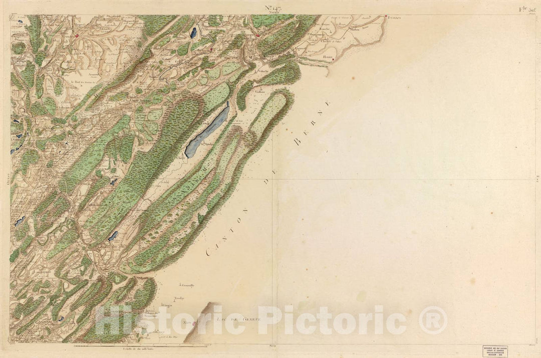 Historic 1756 Map - Carte de France - Image 153 of Copy 2