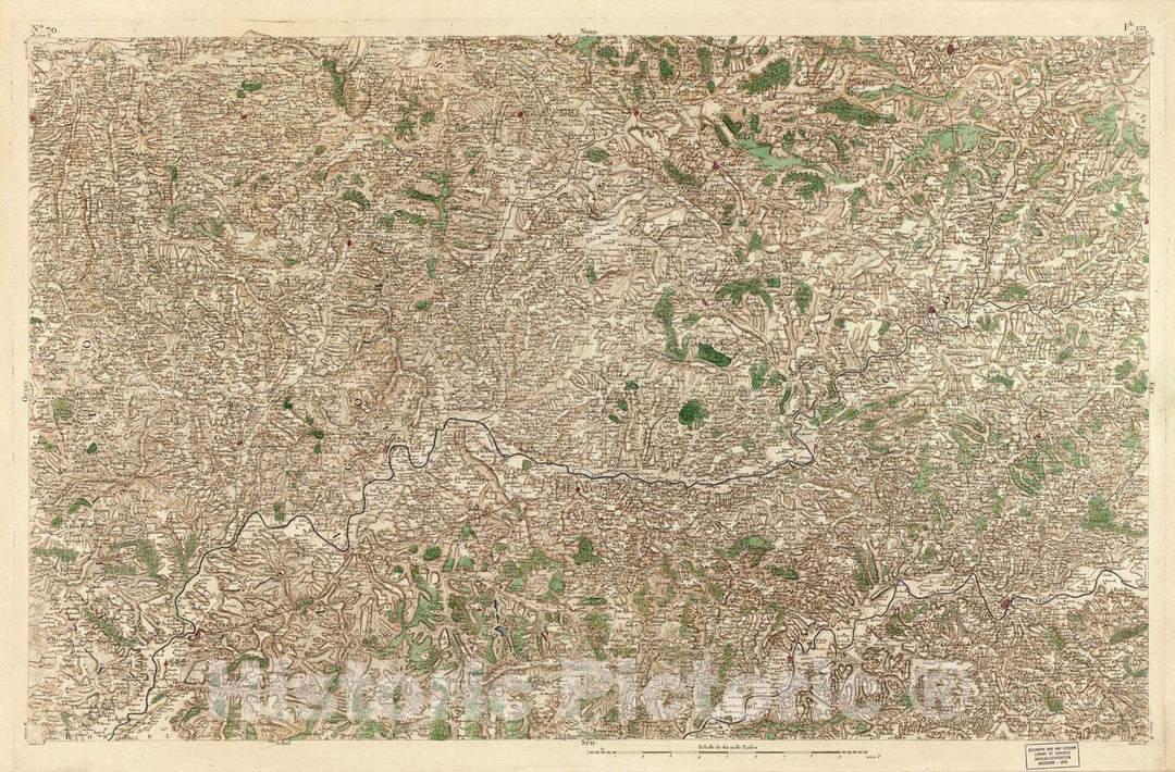 Historic 1756 Map - Carte de France - Image 73 of Copy 2