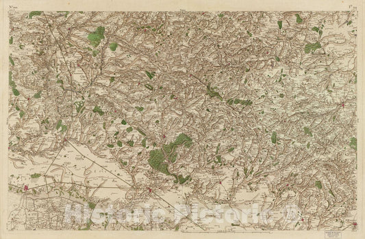 Historic 1756 Map - Carte de France - Image 103 of Copy 2