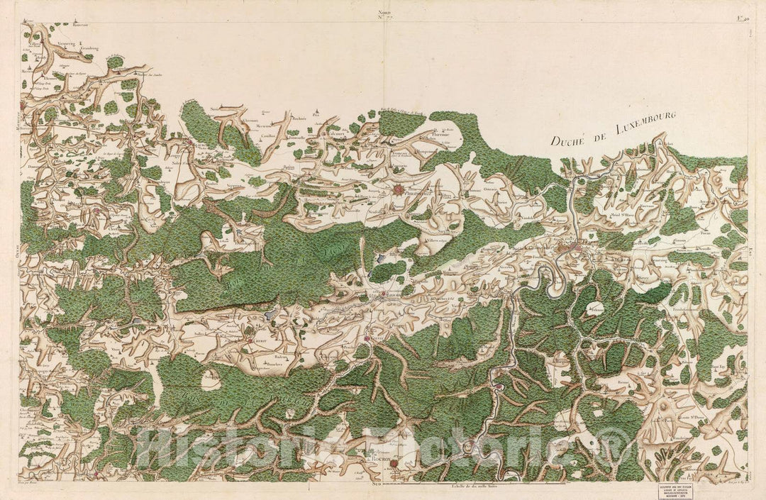 Historic 1756 Map - Carte de France - Image 80 of Copy 2