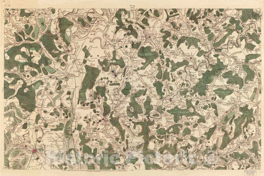 Historic 1756 Map - Carte de France - Image 119 of Copy 2