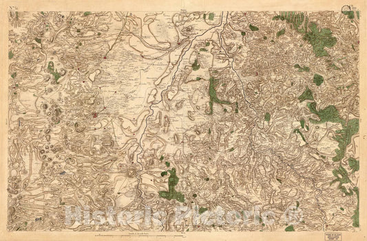 Historic 1756 Map - Carte de France - Image 54 of Copy 2
