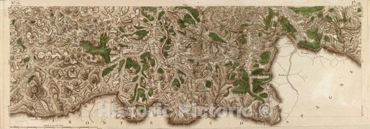 Historic 1756 Map - Carte de France - Image 79 of Copy 2