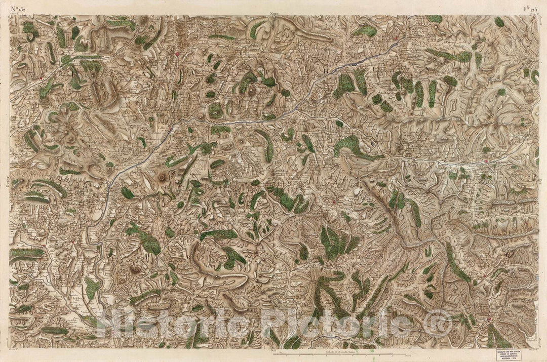 Historic 1756 Map - Carte de France - Image 158 of Copy 2