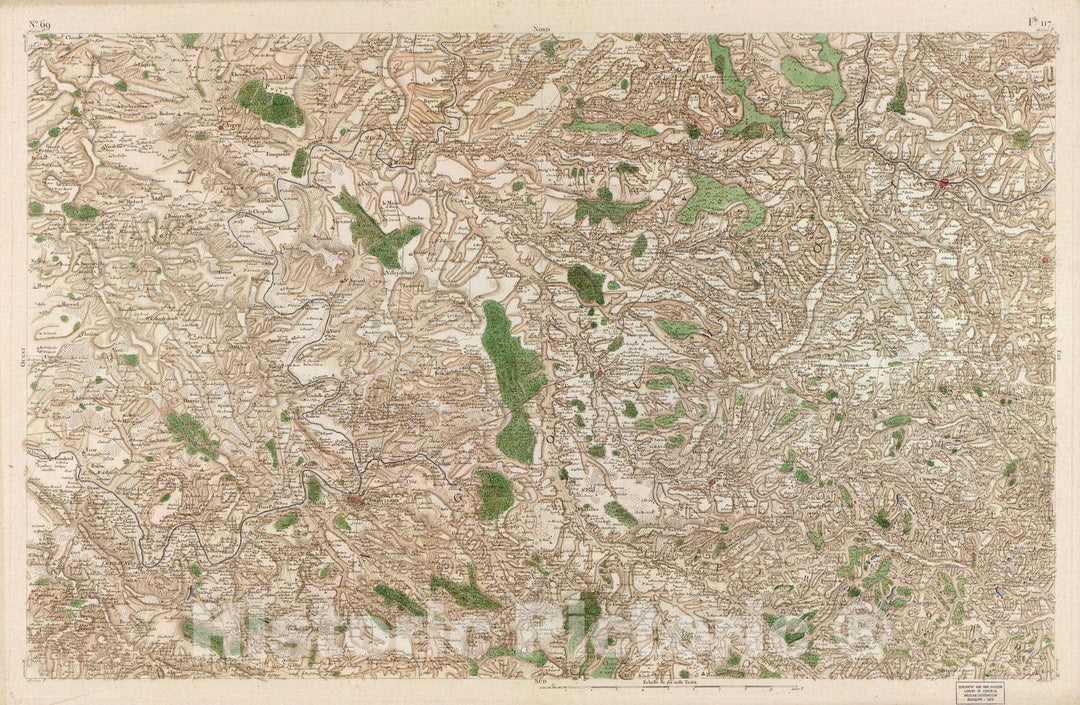 Historic 1756 Map - Carte de France - Image 72 of Copy 2
