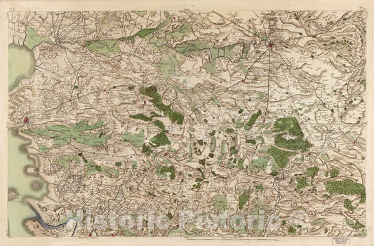 Historic 1756 Map - Carte de France - Image 104 of Copy 2