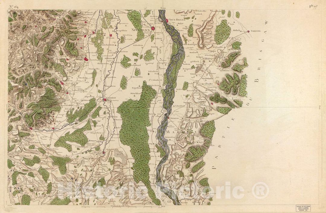 Historic 1756 Map - Carte de France - Image 169 of Copy 2