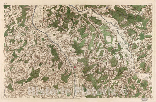 Historic 1756 Map - Carte de France - Image 52 of Copy 2