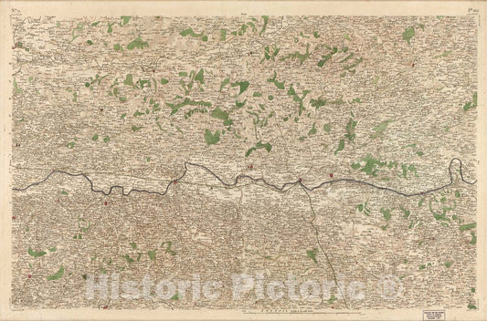 Historic 1756 Map - Carte de France - Image 74 of Copy 2