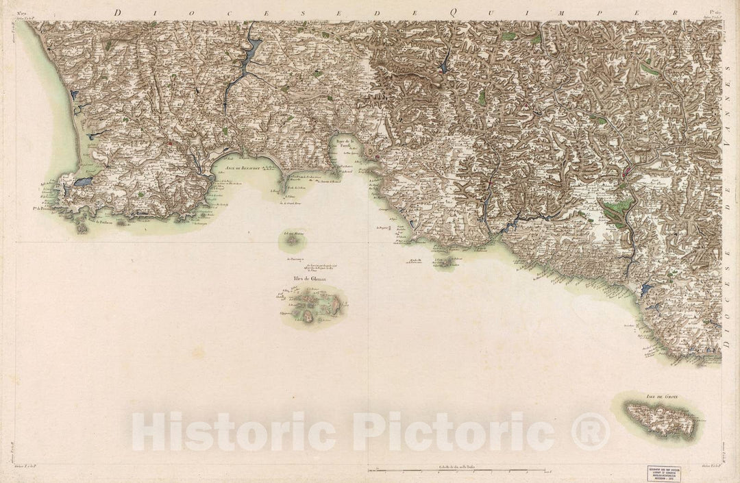 Historic 1756 Map - Carte de France - Image 178 of Copy 2