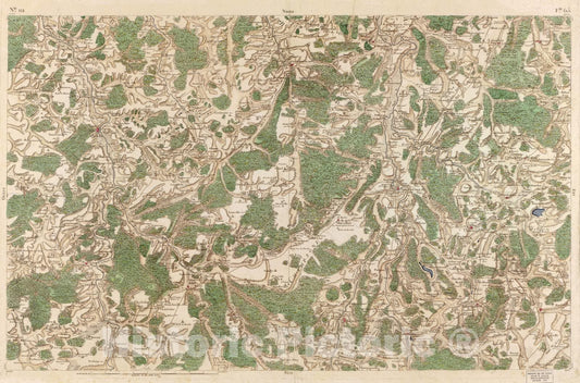 Historic 1756 Map - Carte de France - Image 117 of Copy 2