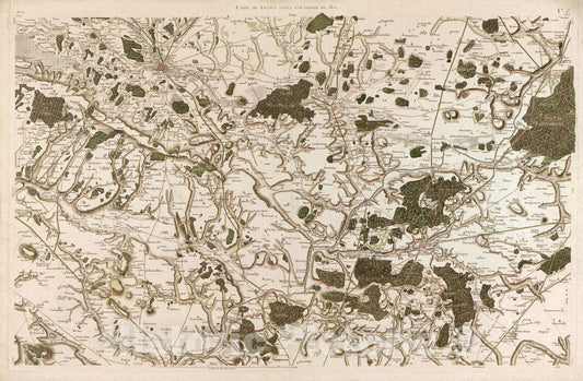Historic 1756 Map - Carte de France - Image 2 of Copy 2