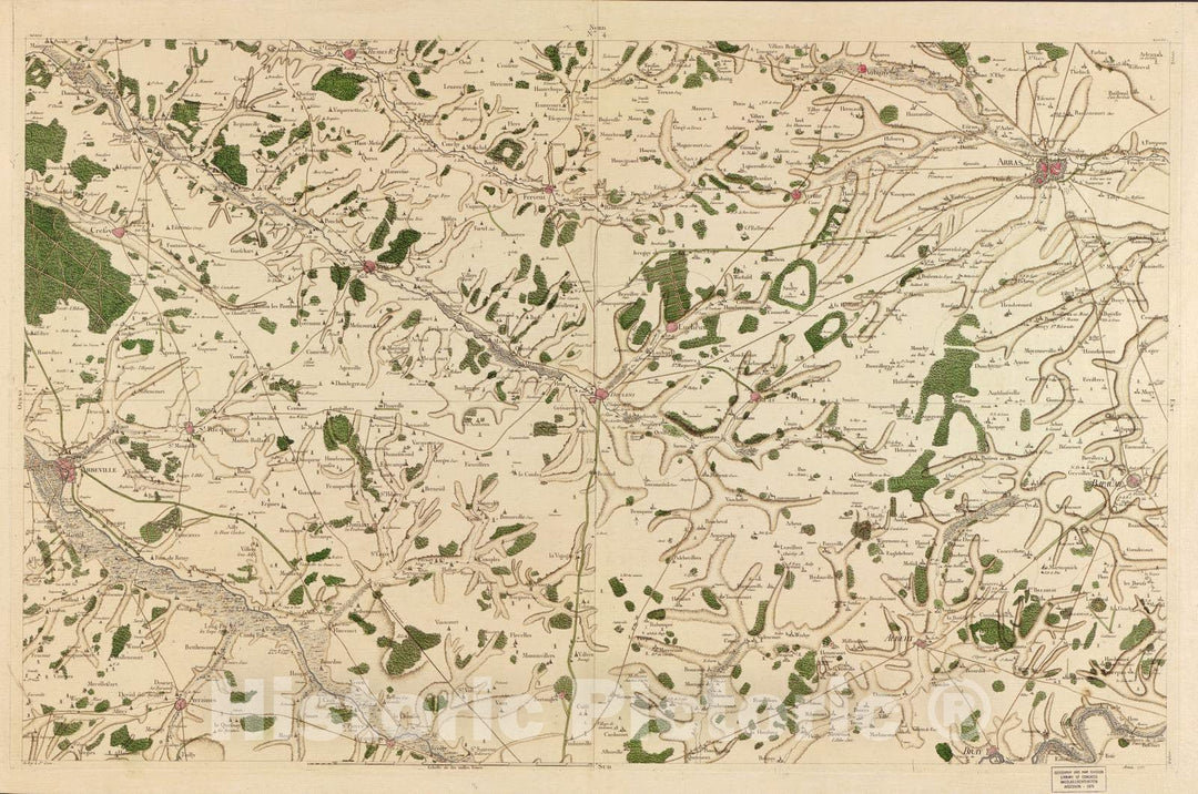 Historic 1756 Map - Carte de France - Image 4 of Copy 2