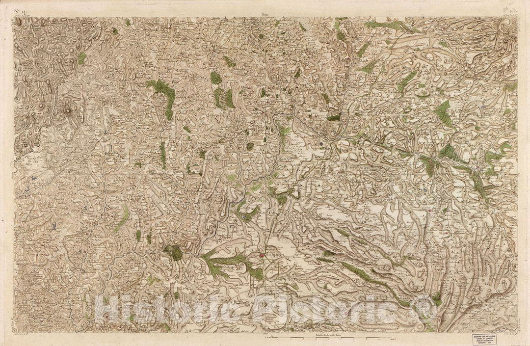 Historic 1756 Map - Carte de France - Image 14 of Copy 2