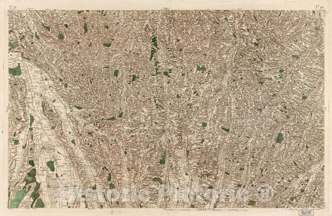 Historic 1756 Map - Carte de France - Image 77 of Copy 2