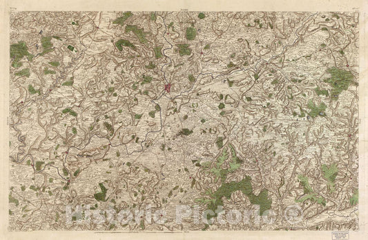 Historic 1756 Map - Carte de France - Image 67 of Copy 2