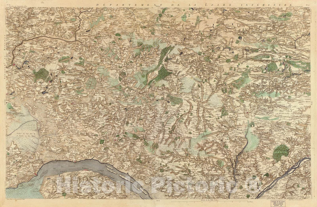 Historic 1756 Map - Carte de France - Image 135 of Copy 2