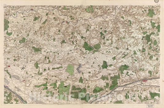 Historic 1756 Map - Carte de France - Image 68 of Copy 2
