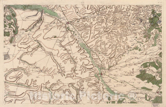 Historic 1756 Map - Carte de France - Image 83 of Copy 2