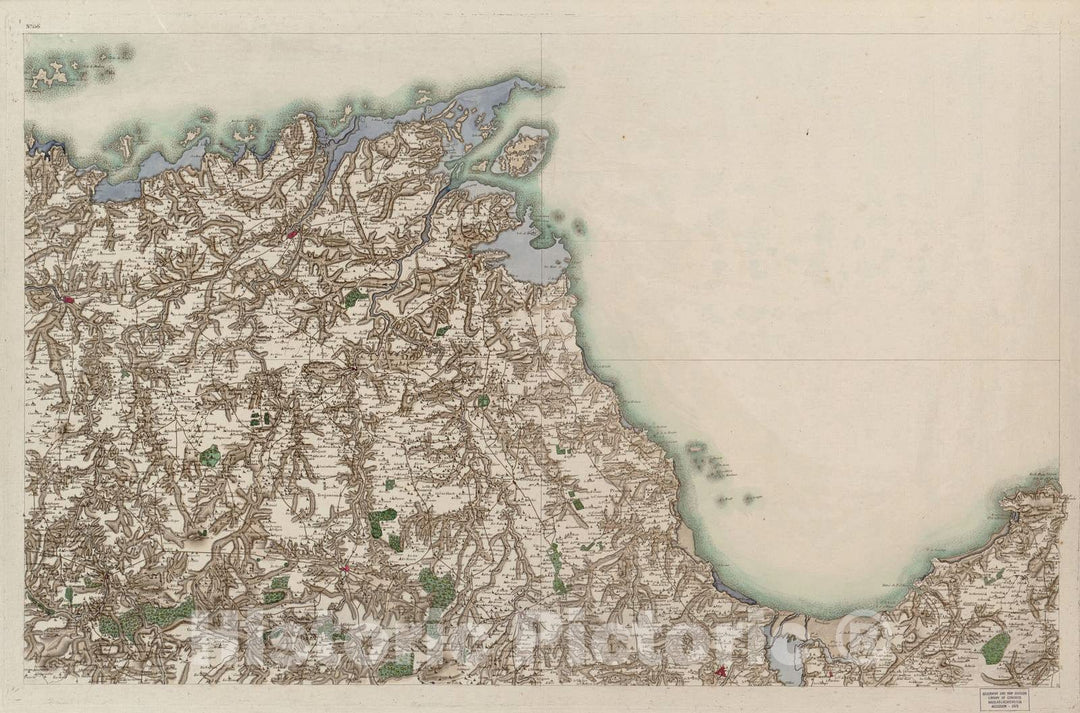 Historic 1756 Map - Carte de France - Image 162 of Copy 2