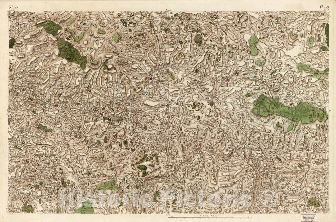 Historic 1756 Map - Carte de France - Image 57 of Copy 2
