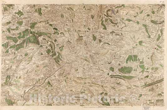 Historic 1756 Map - Carte de France - Image 126 of Copy 2