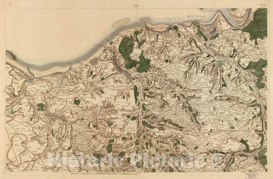 Historic 1756 Map - Carte de France - Image 64 of Copy 2