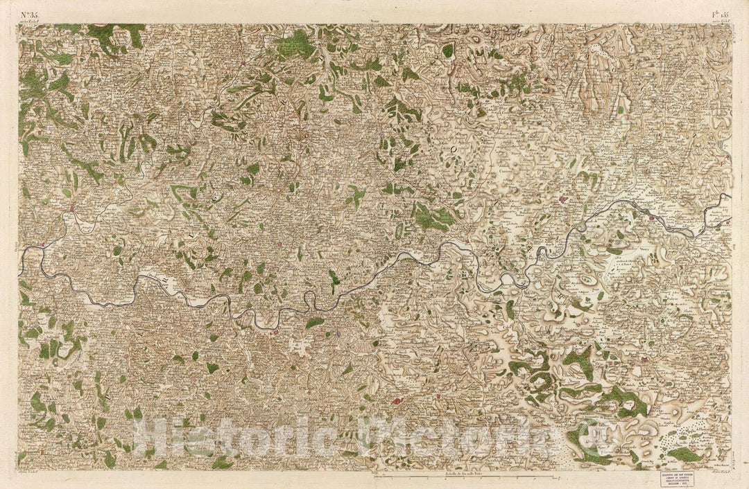 Historic 1756 Map - Carte de France - Image 36 of Copy 2