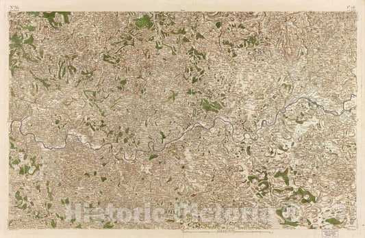 Historic 1756 Map - Carte de France - Image 36 of Copy 2
