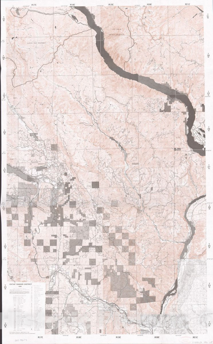 Historic 1996 Map - Entiat Ranger District