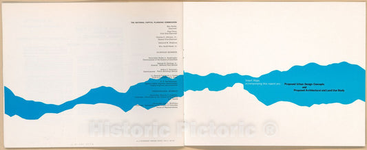 Historic Map - Plan of Square no. Washington D.C. - Membership of National Capital Planning Commission