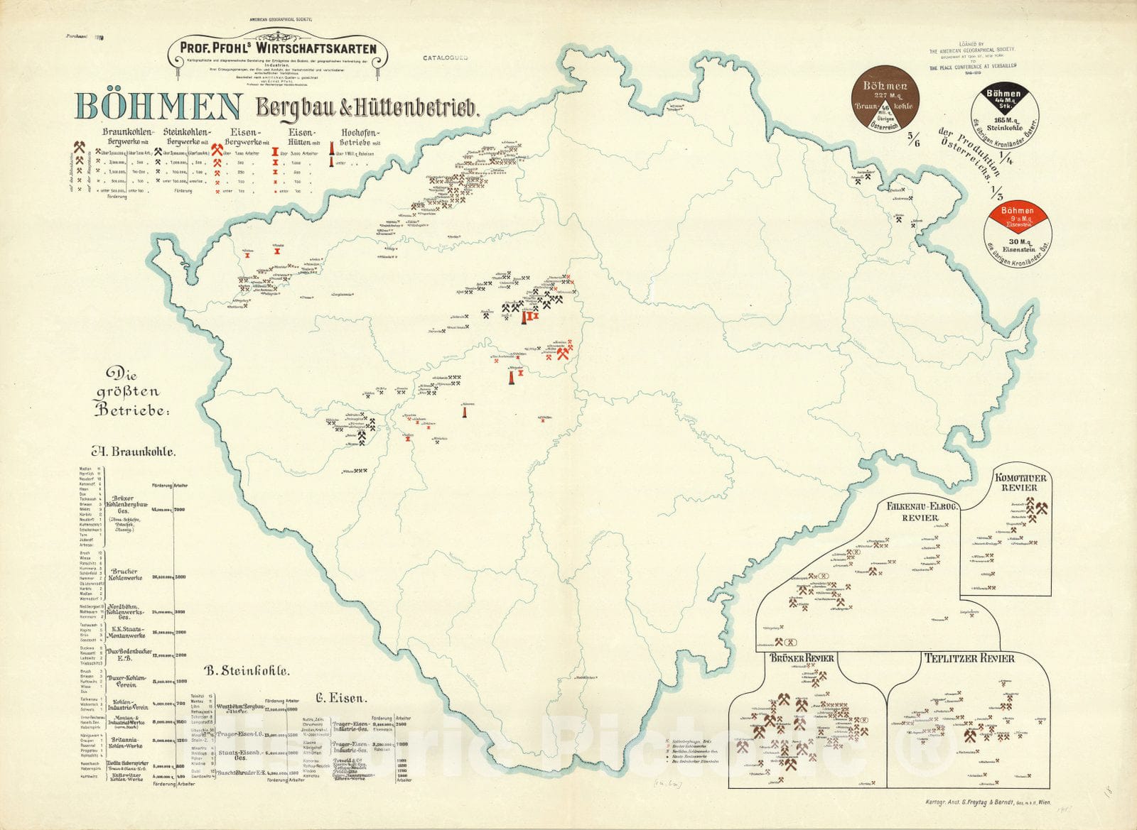 Map : Austria 1913 9, Antique Vintage Reproduction