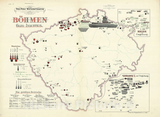 Map : Austria 1913 10, Antique Vintage Reproduction