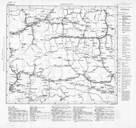 Map : Austria and Hungary 1877 51, Militar-Marschroutenkarte der osterreichisch-ungarischen Monarchie , Antique Vintage Reproduction