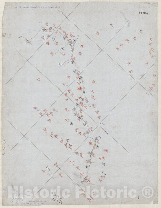Map : Karakoram Range, India 1932 8, [The eastern Karakoram and Zanskar, Himalaya between the Chang-Chenmo and Tso Moriri], Antique Vintage Reproduction