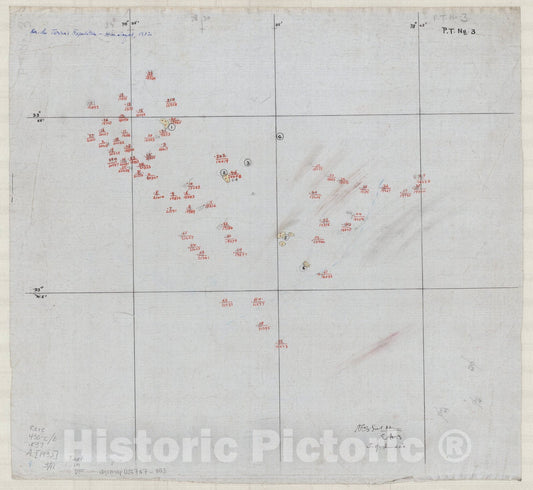 Map : Karakoram Range, India 1932 10, [The eastern Karakoram and Zanskar, Himalaya between the Chang-Chenmo and Tso Moriri], Antique Vintage Reproduction
