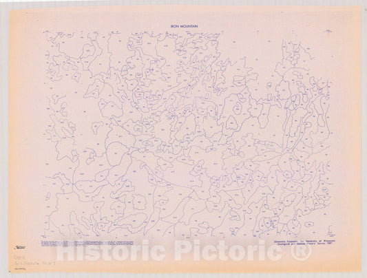 Map : Wisconsin 1967 1, [Overlay soil map, Wisconsin] , Antique Vintage Reproduction