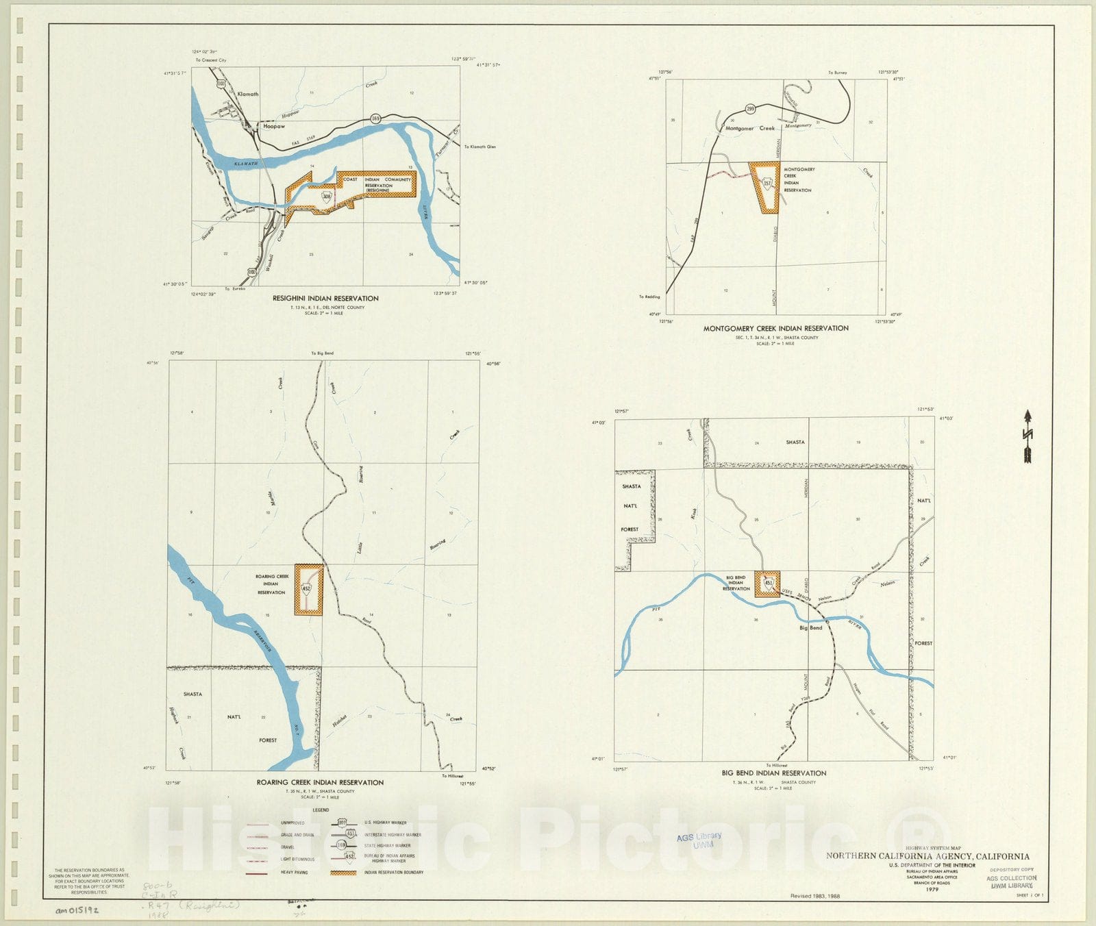 Map : California 1988, Highway system map, Highway California Agency, California 1979, Antique Vintage Reproduction