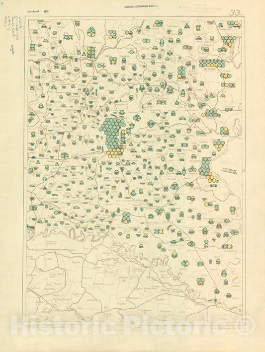 Historic Map : The Communes of Hungary showing the persons able to read and write 1918 25, Vintage Reproduction