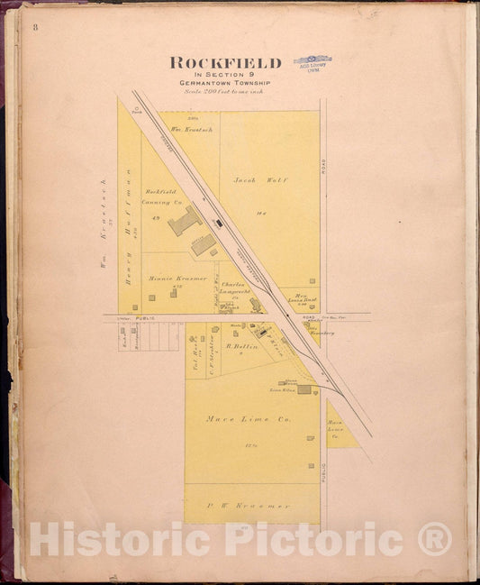Historic Map : Washington & Ozaukee Counties, Wisconsin 1915 1, Plat book of Washington and Ozaukee counties, Wisconsin, compiled from county records and actual surveys