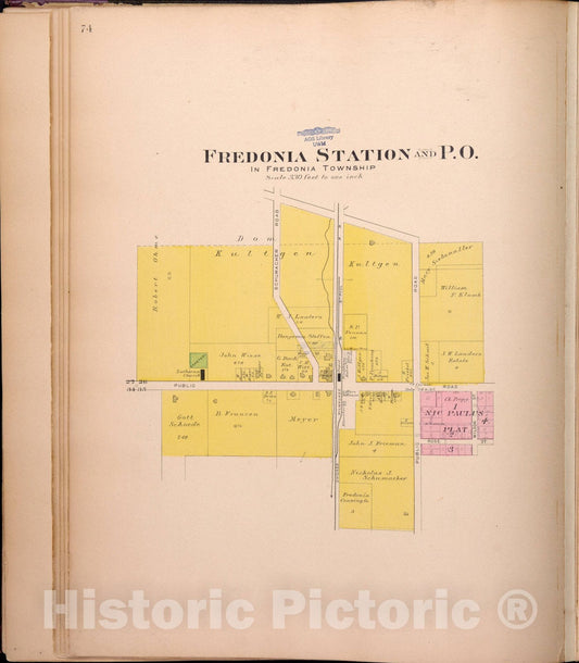 Historic Map : Washington & Ozaukee Counties, Wisconsin 1915 16, Plat book of Washington and Ozaukee counties, Wisconsin, compiled from county records and actual surveys