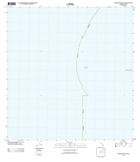 2013 Kahoolawe, HI - Hawaii - USGS Topographic Map v2