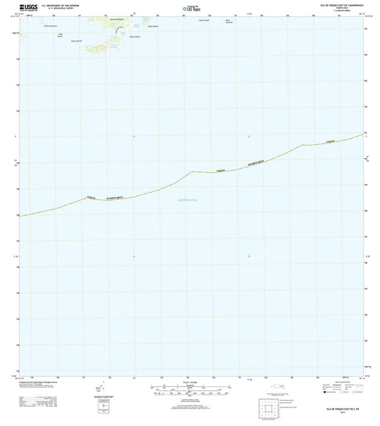 2013 Islae Vieques East OE S, PR - Puerto Rico - USGS Topographic Map